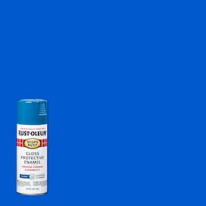 12 oz. Protective Enamel Gloss Royal Blue Spray Paint (6-Pack)