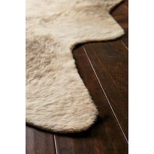 Grand Canyon Beige/Ash 6 ft. 2 in. x 8 ft. Transitional Area Rug