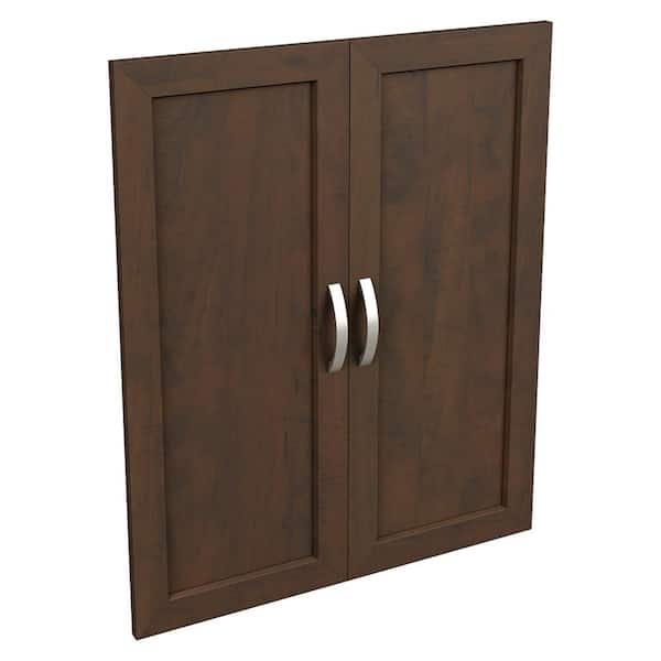 ClosetMaid Style+ 25 in. W Shaker Chocolate Closet Door Kit