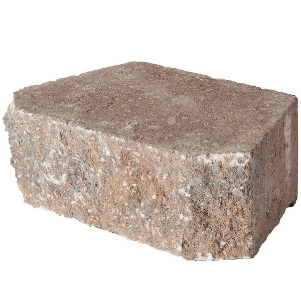 4 in. x 11.75 in. x 6.75 in. Rock Blend Concrete Retaining Wall Block (144 Pcs. / 46.5 sq. ft. / Pallet)
