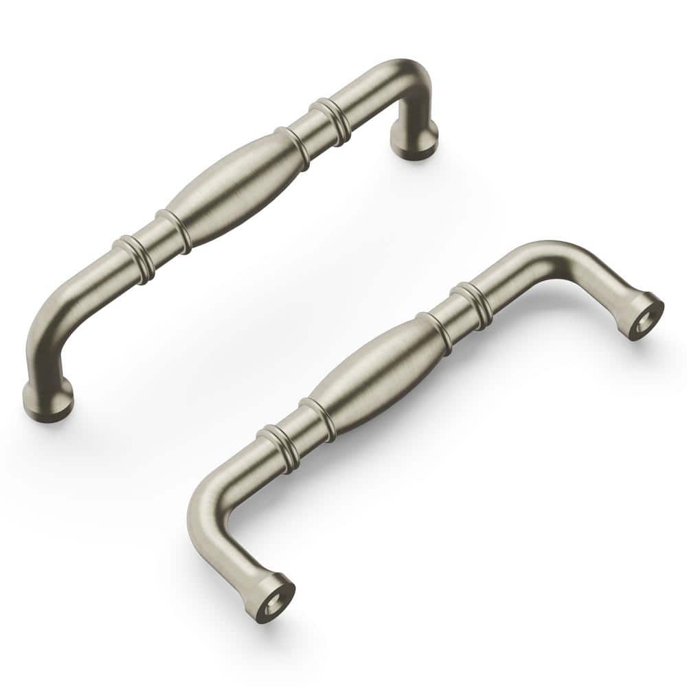 Williamsburg Collection 3-3/4 in. (96mm) Satin Nickel Bar Cabinet Pull (10-Pack) price history on PriceWatchPro