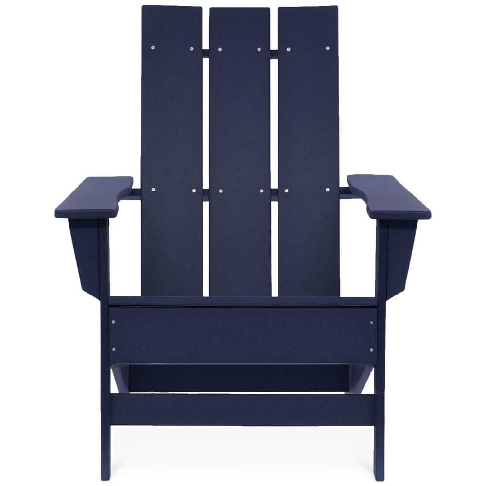 DUROGREEN Aria Navy Recycled Plastic Modern Adirondack Chair AAC3529NY   Durogreen Plastic Adirondack Chairs Aac3529ny 64 1000 