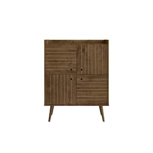 Bogart Rustic Brown and Nature Accent Cabinet