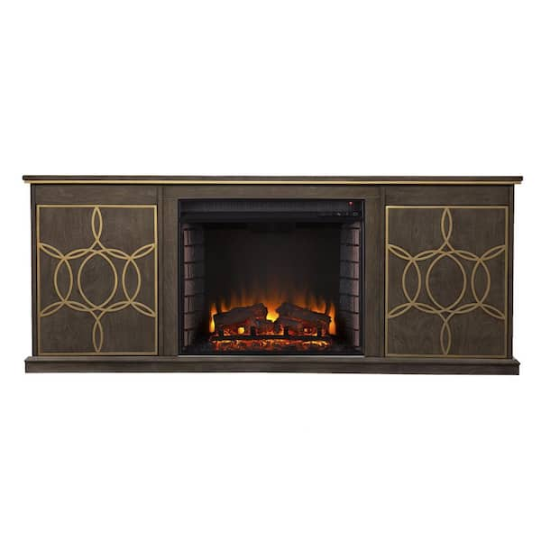 SEI FURNITURE Yardlynn Electric Fireplace Console With Media Storage In ...