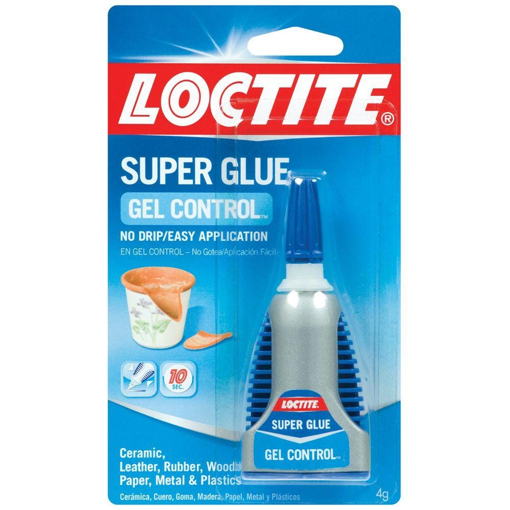 Loctite Super Glue Gel Control, Pack of 1, Clear 4 g Bottle