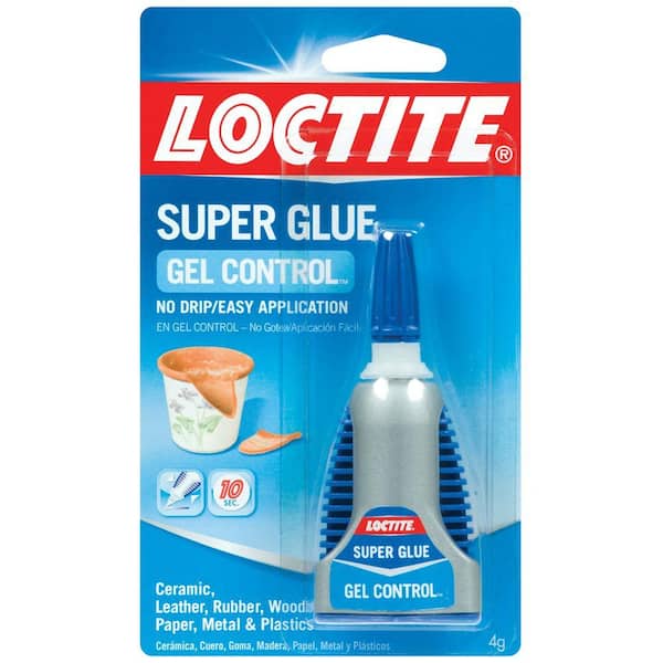 Loctite Super Glue Ultra Gel Control, Pack of 1, Clear 0.14 fl oz