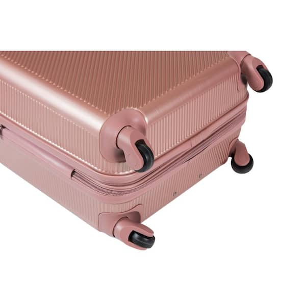 best rose gold luggage