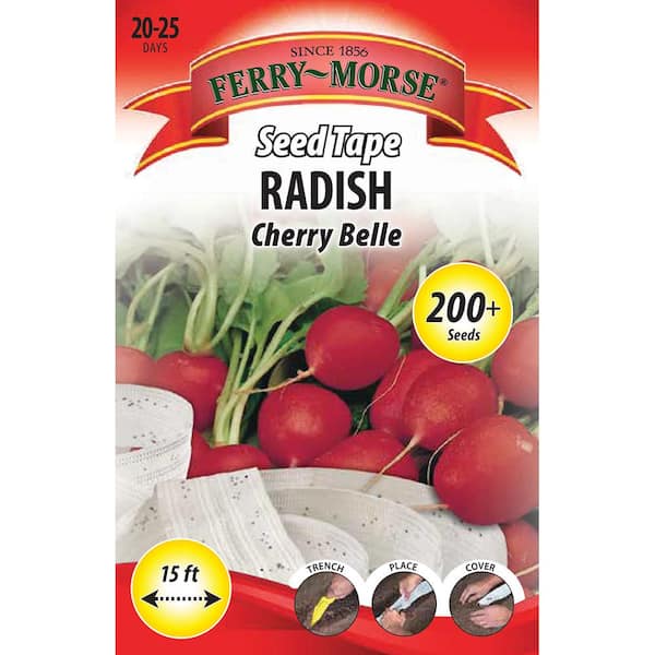 Radish Cherry Belle Seed Tape