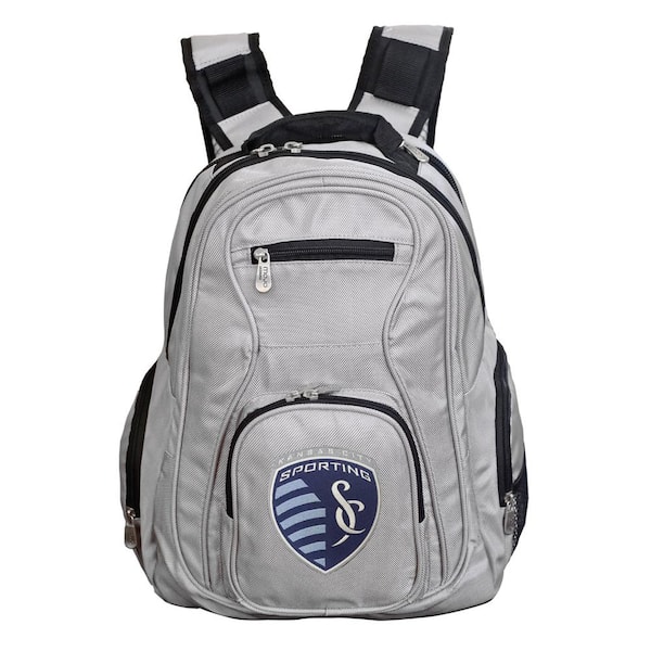 Mojo Sporting Kansas City 19 in. Gray Premium Backpack