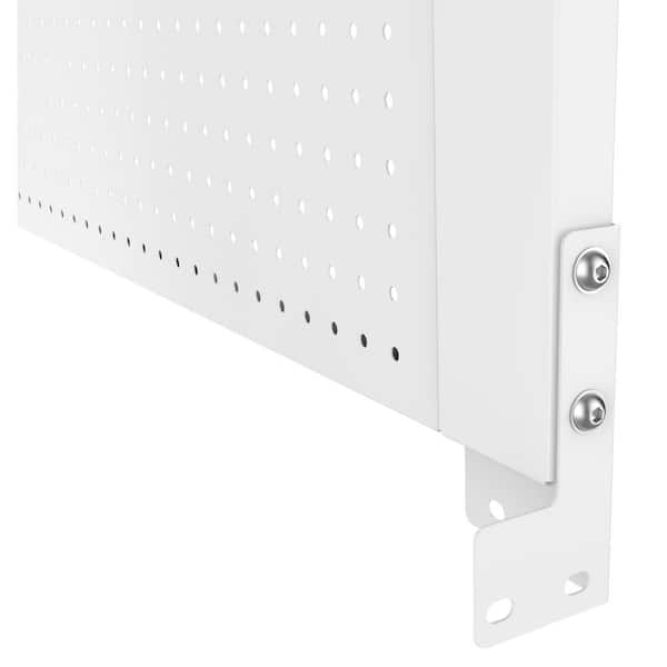 Husky 46 in. White Steel Pegboard Attachment H46PEGBOARDWHT-TL