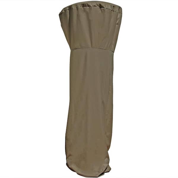 Sunnydaze Decor 94 in. Khaki Waterproof Fabric Outdoor Patio Heater Cover