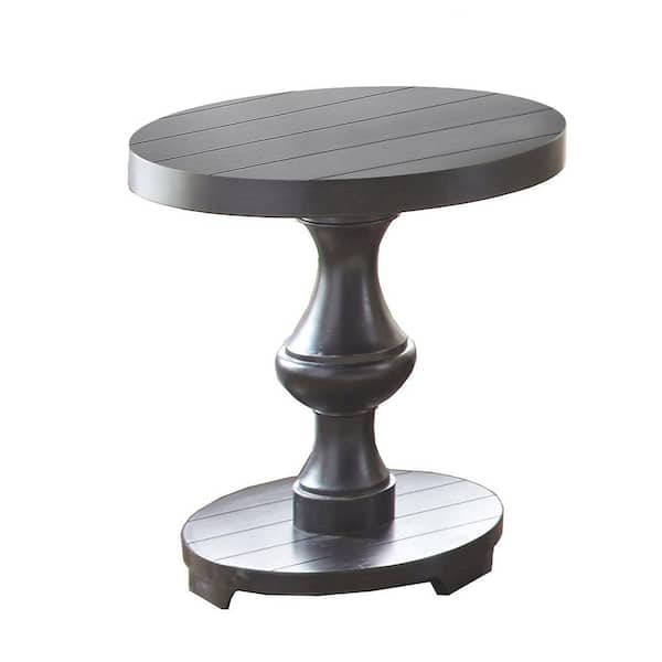 Unbranded Dory Ebony Round End Table