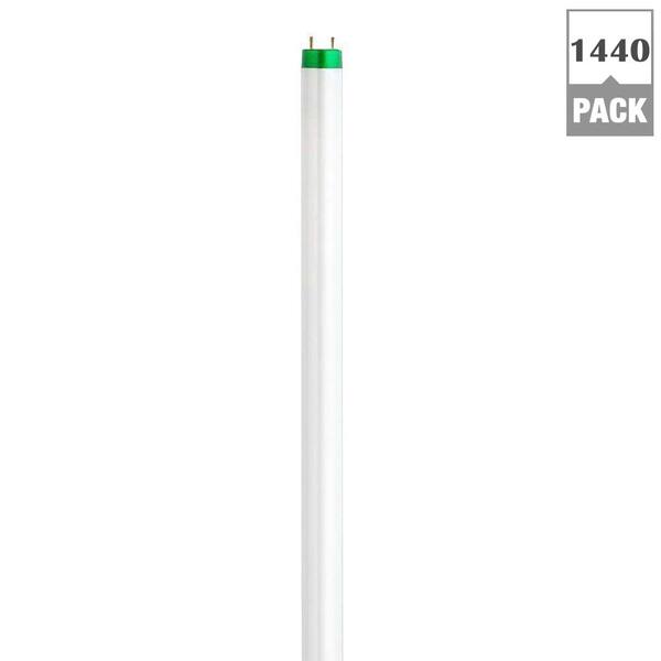 Philips 32-Watt 4 ft. ALTO Linear T8 Fluorescent Light Bulb, Daylight Deluxe 6500K (1440 per Pallet)