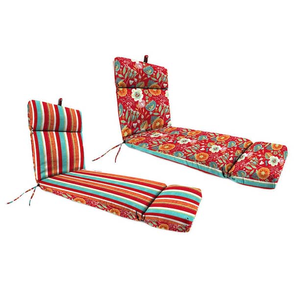 Jordan Manufacturing 72 in. L x 22 in. W x 3.5 in. T Rectangular Outdoor Chaise Lounge Cushion