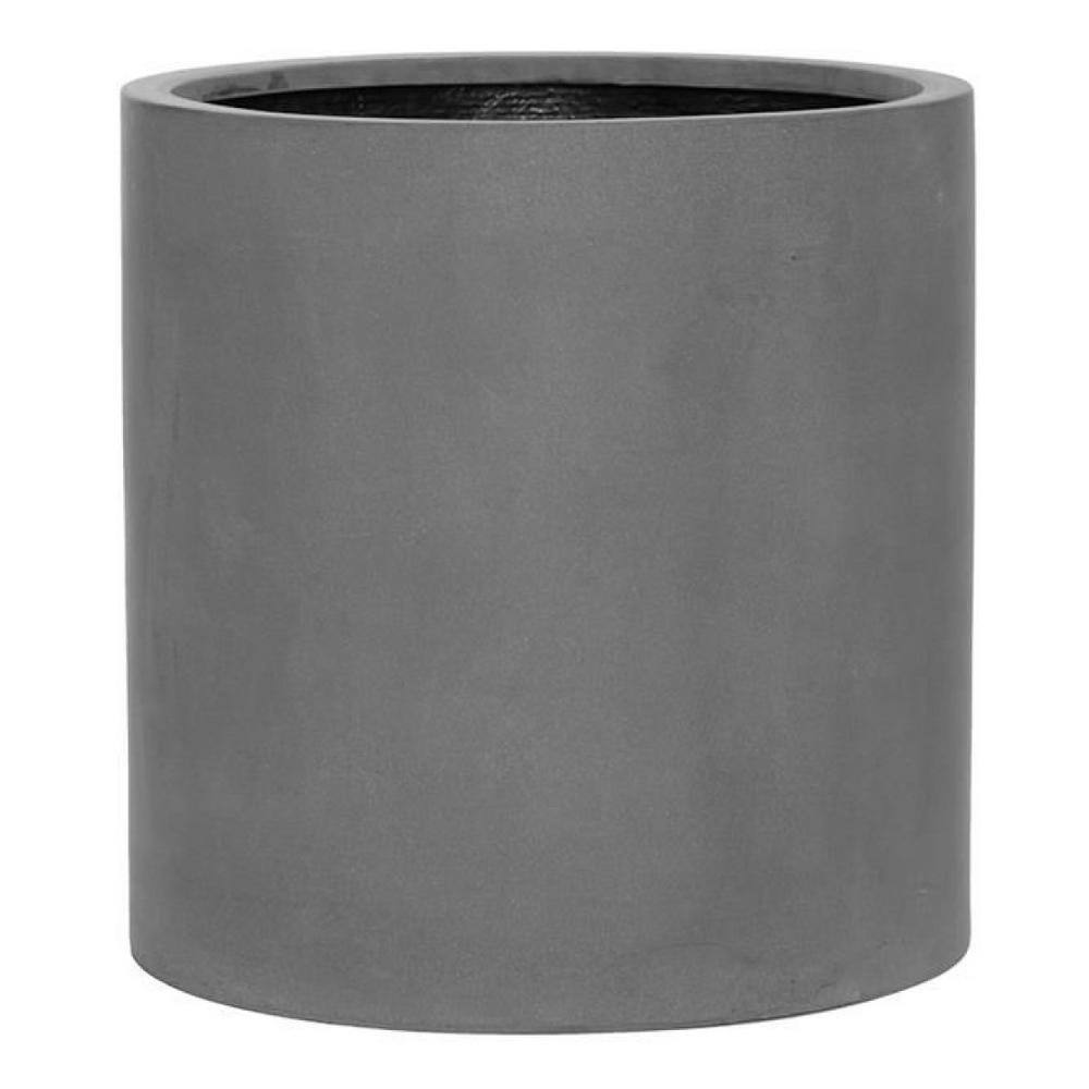 Vasesource Cambridge 20 in. x 20 in. x 20 in. Gray Fiberstone Planter