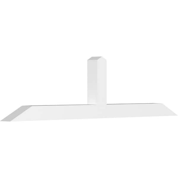 Ekena Millwork Portland 72 in. W x 18 in. H x 4 in. D Signature Polyurethane Bracket