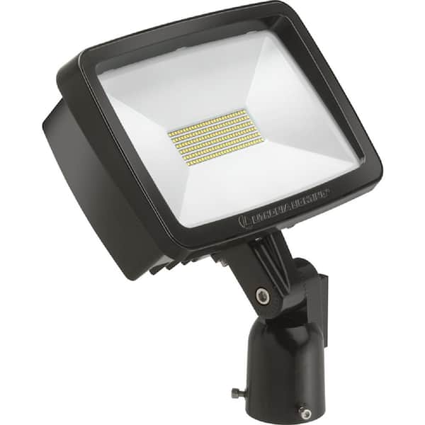 Lithonia Lighting Contractor Select TFX2 94-Watt Dark Bronze Slip Fitter Mount 5000K Outdoor Integrated LED Flood Light