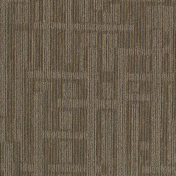 TrafficMaster Planner Brown Commercial 24 in. x 24 Peel and Stick Carpet Tile (18 Tiles/Case) 72 sq. ft.
