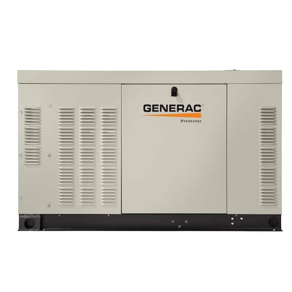 Generac 45,000-Watt 120-Volt/240-Volt Liquid Cooled Standby Generator Single Phase with Aluminum Enclosure