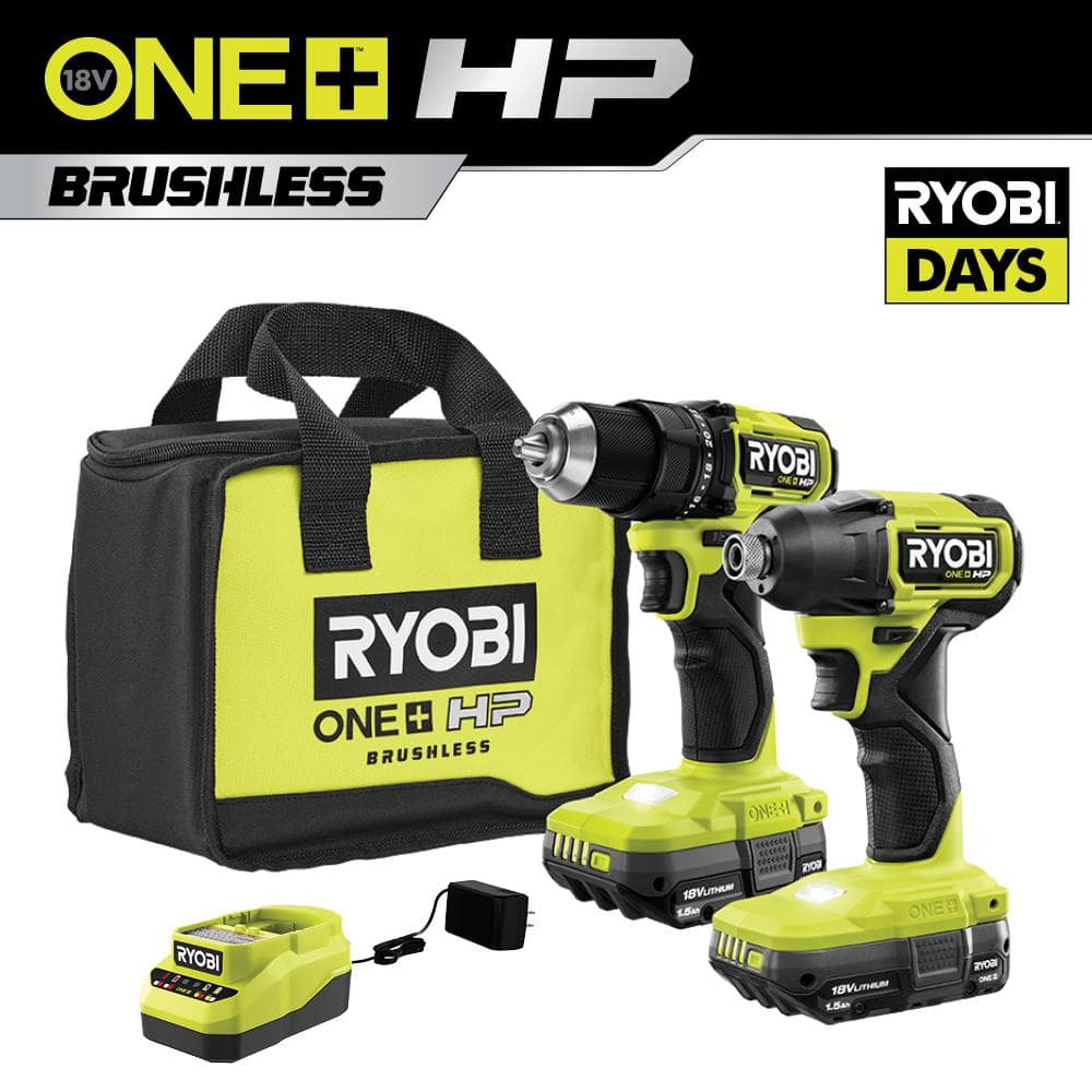 RYOBI Drill and Impact Driver Kit