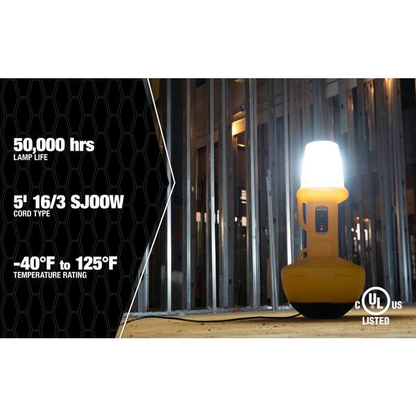 Southwire LED Work Light, 18/2, 1000 Lumens, 11-Watts