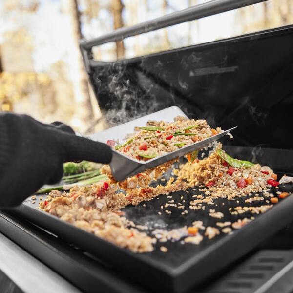 Weber Slate Griddle 3-Burner Propane Gas 30 in. Flat Top Grill in