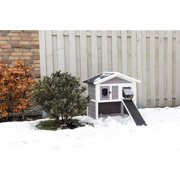 Trixie outdoor cat house sale