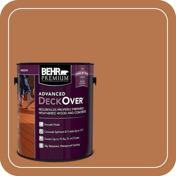 1 gal. #SC-533 Cedar Naturaltone Smooth Solid Color Exterior Wood and Concrete Coating
