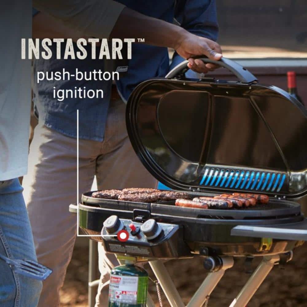 Coleman Blue and Black Portable Propane Gas Grill