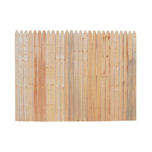 Outdoor Essentials 7/16 in. x 4 in. x 6 ft. SPF Stockade Fence