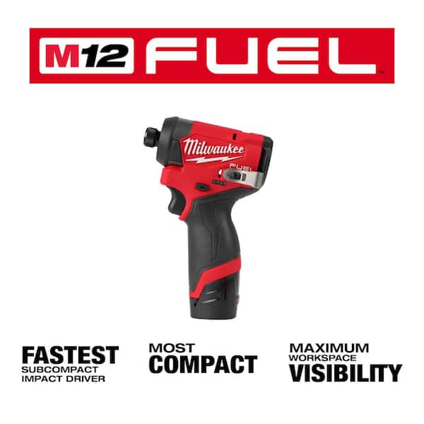 Milwaukee M12 FUEL 12V Lithium-Ion Brushless Cordless 1/4 in. Hex