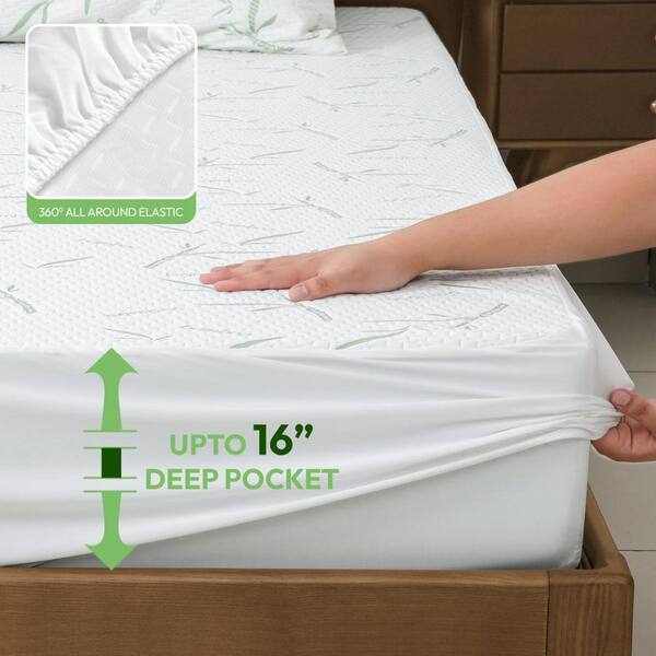 LDC LUX DECOR COLLECTION Queen Polyester Hypoallergenic Mattress