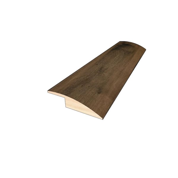 OptiWood Cognac 0.50 in. Thick x 1.50 in. Width x 78 in. Length Overlap Reducer Hardwood Molding