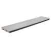 Composite Classic 5/4 in. x 6 in. x 16 ft. Grooved Classic Gray Comp Deck Board (Actual: 0.94 in. x 5.36 in. x 16 ft)