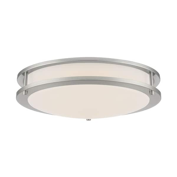 Hampton bay led flush mount deals light