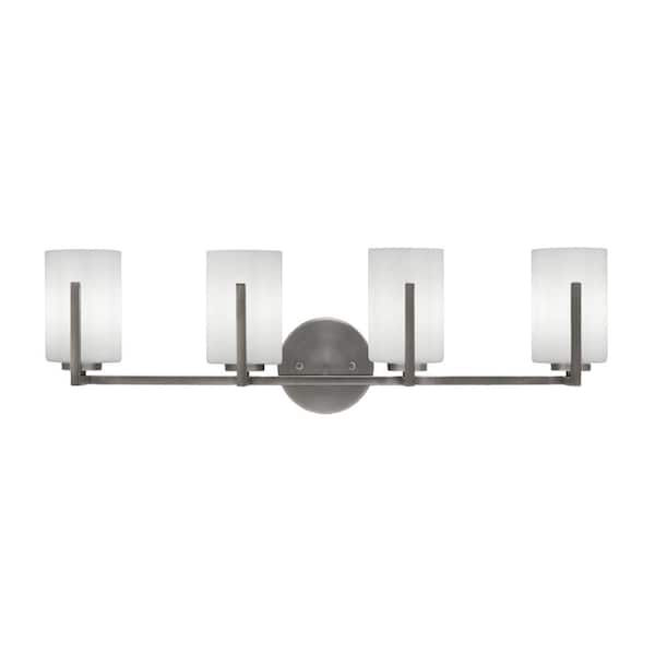 Unbranded Cottonwood 29 in. 4-Light Graphite Vanity Light