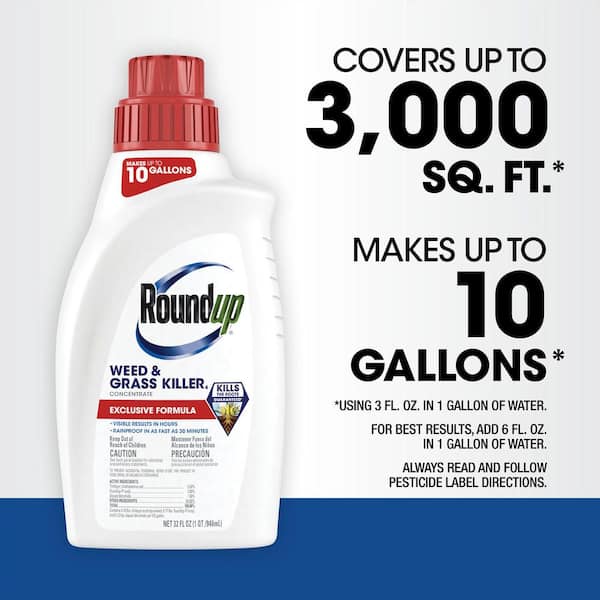 Roundup weed deals grass killer