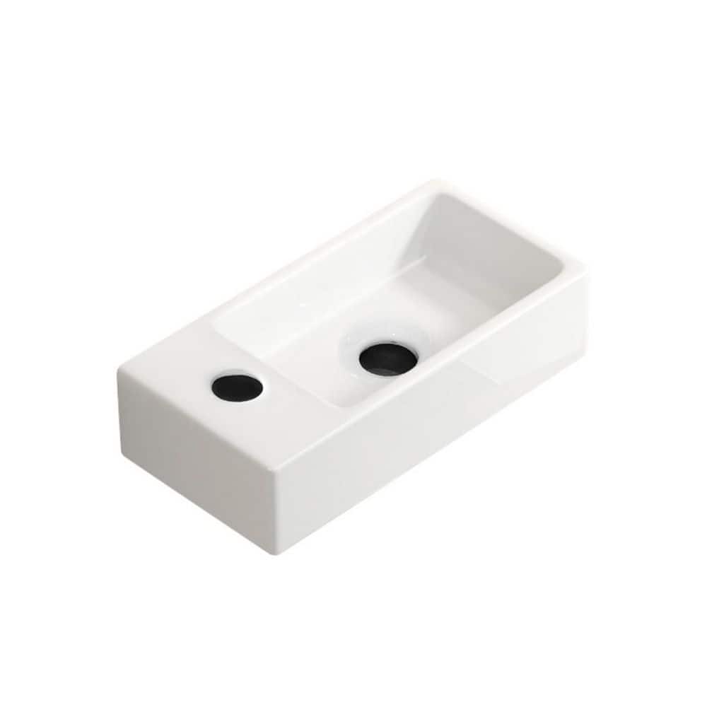 14.57 in. Drop-In/Undermount Single Bowl White Ceramic Kitchen Sink price history on PriceWatchPro