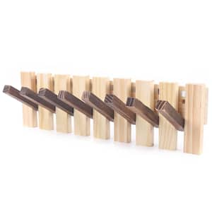 Modern Create Wooden Clothes Rack 19.68 in. x 5.9 in.