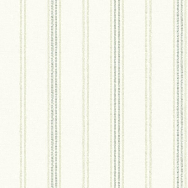 Chesapeake Lovage Green Pre-Pasted Non-Woven Wallpaper Sample