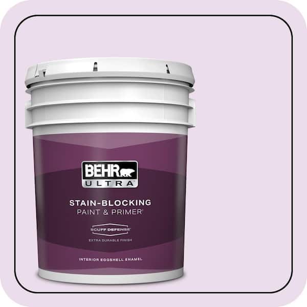 BEHR ULTRA 5 gal. #P100-1 Sprinkle Extra Durable Eggshell Enamel Interior Paint & Primer