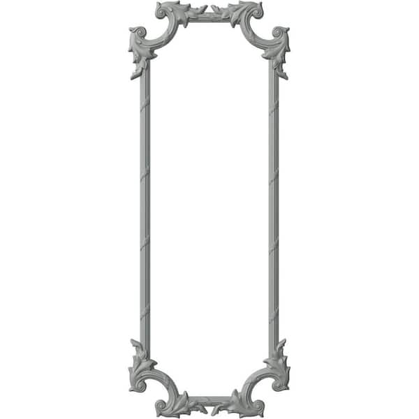 Ekena Millwork 14 Sq. Ft. Unfinished Polyurethane Tirana Panel Moulding Kit (Single Panel)