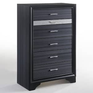 Louis Philippe Iii Contemporary Chest, Cherry 