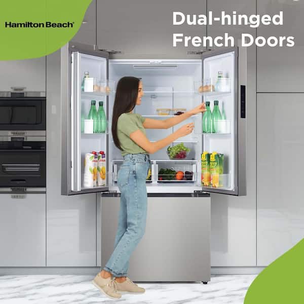 Hamilton Beach 17.7 cu. ft. Bottom Freezer French Door
