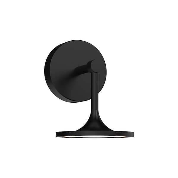 Issa 6-in 1 Light 11-Watt Matte Black Integrated LED Vanity Light