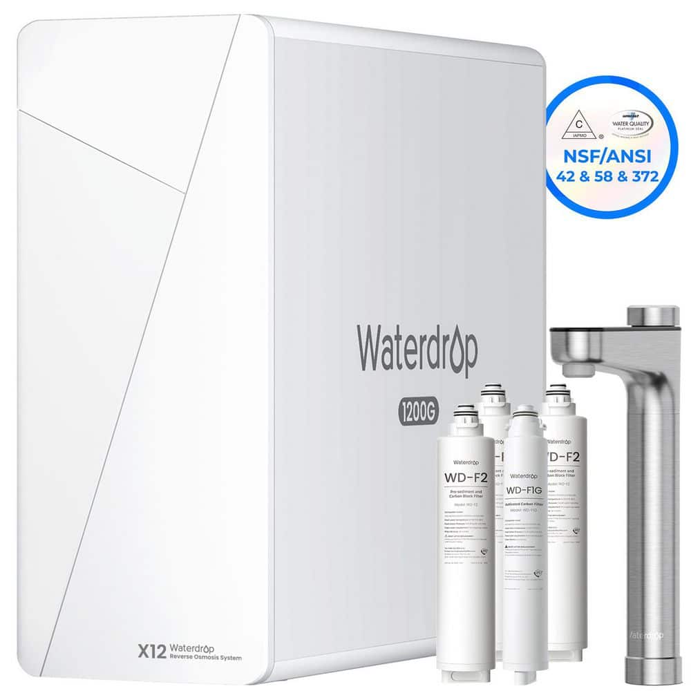 Waterdrop X12-Basic Tankless Undersink Reverse Osmosis System NSF