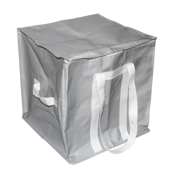Gray Small Moving, Packing, Storage Bag (2-Pack)