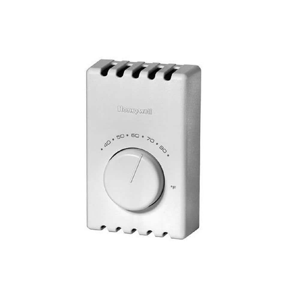 Honeywell Home Non Programmable Two Pole Electric Baseboard Heater Thermostat T410b1004 The