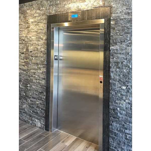 Glacial Black Ledger Panel 6 in. x 24 in. Natural Marble Wall Tile (1 sq. ft./each)