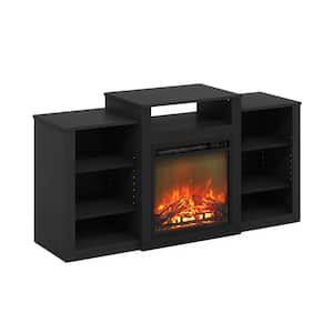 Jensen Americano TV Stand Entertainment Center Fits TV's up to 55 in. with Electric Fireplace
